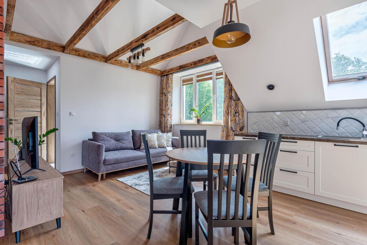 Brzozowy Zakatek-Brzozowa Bania Apartamento Tykocin Exterior foto